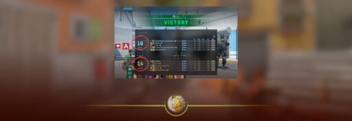 how many rounds in cs2 ranked match scoreboard victory screen