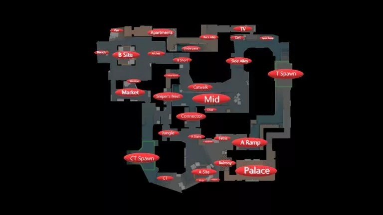 mirage callouts cs2