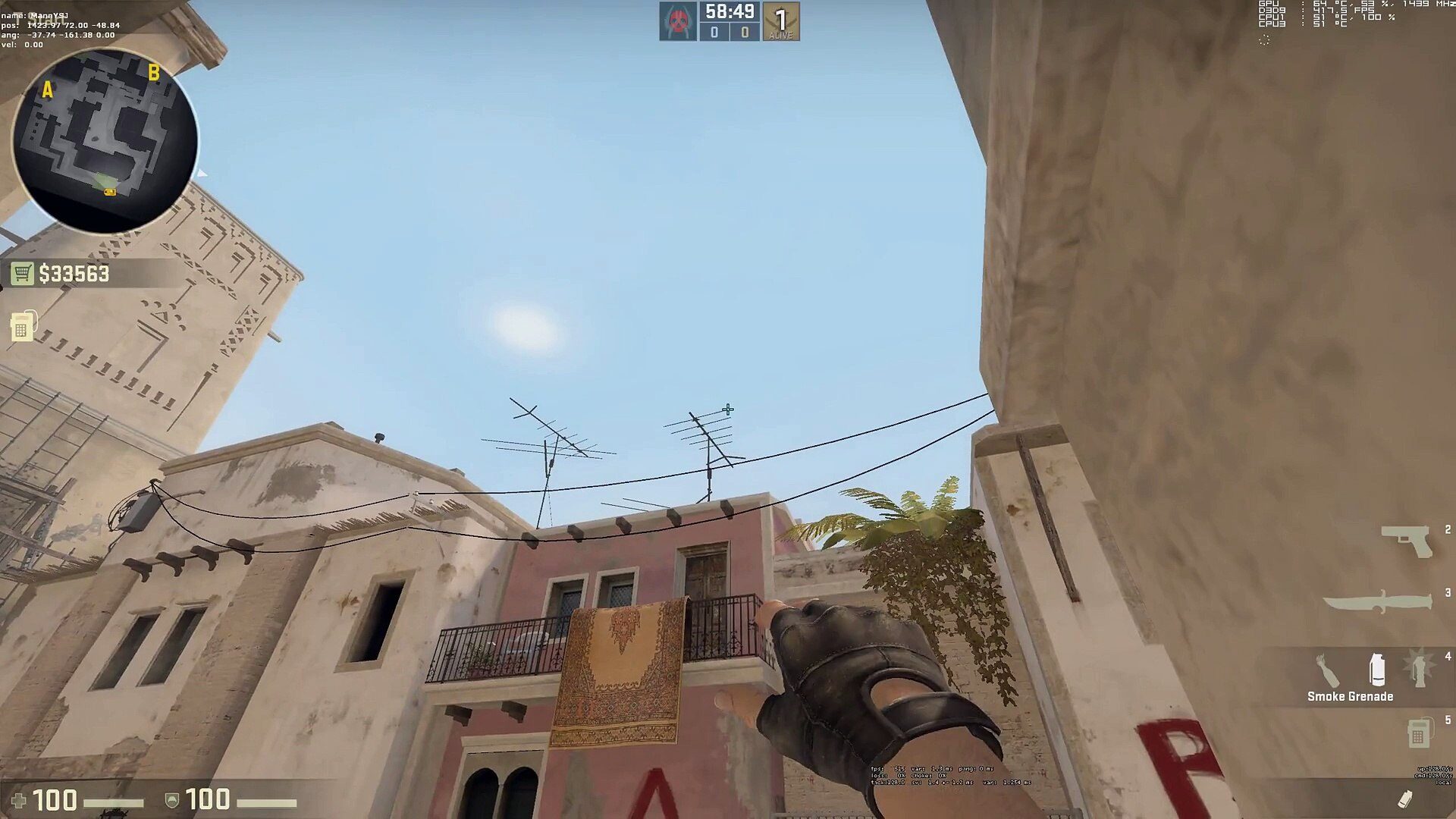 T side start of Mirage