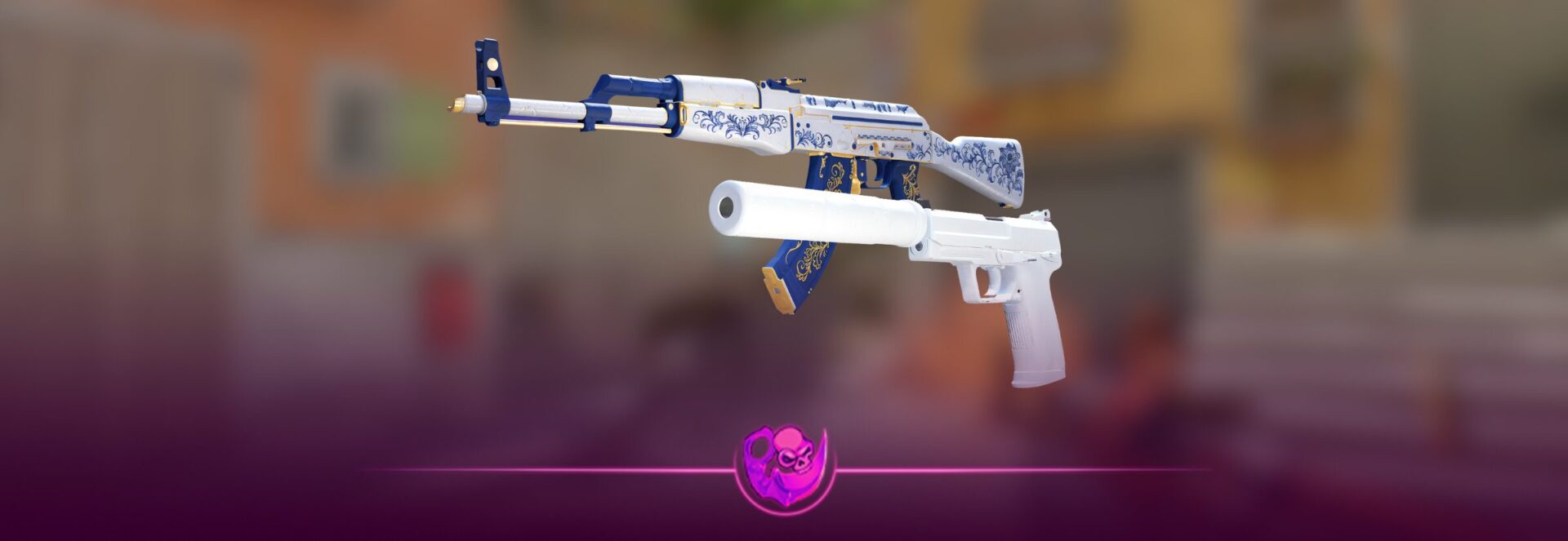 best white CS2 skins loadout featuring Printstream and Whiteout