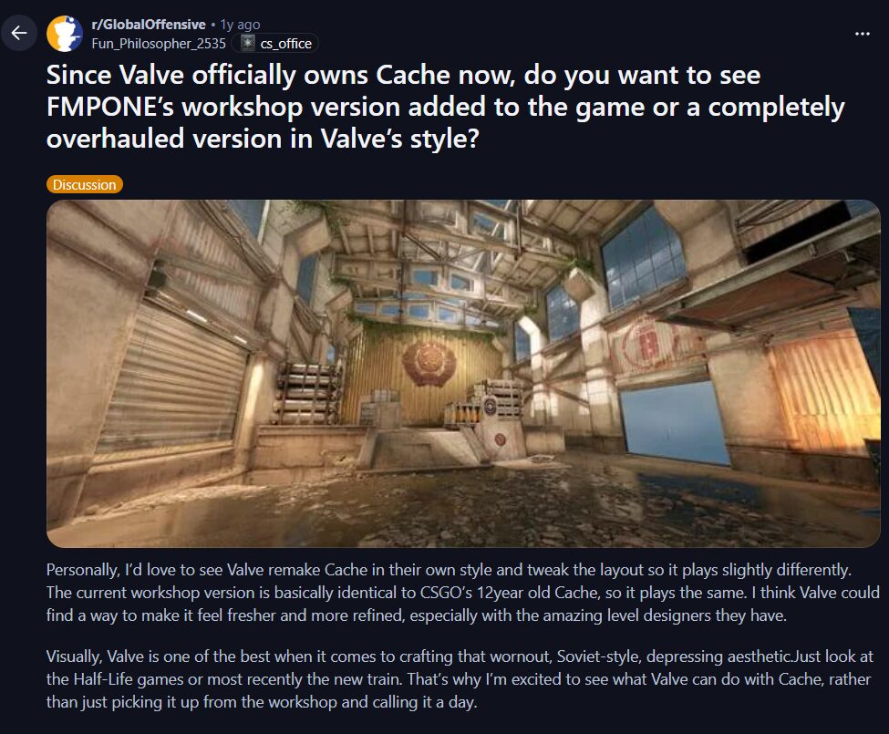 Valve now owns Cache