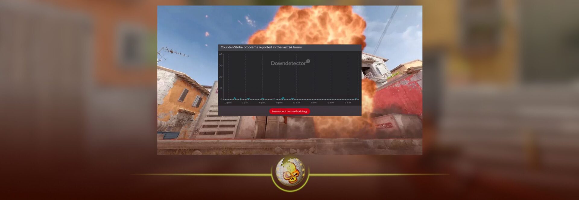CS2 matchmaking unavailable error screen in Counter Strike 2