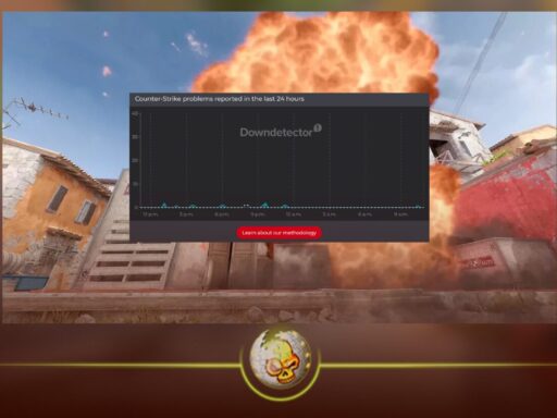 CS2 matchmaking unavailable error screen in Counter Strike 2