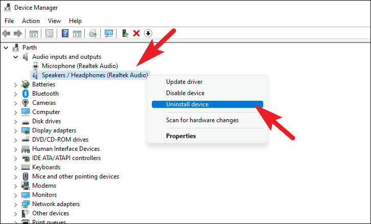 Update or Reinstall Audio Drivers