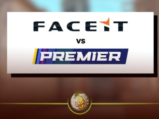FACEIT vs Premier CS2 comparison between ranked modes