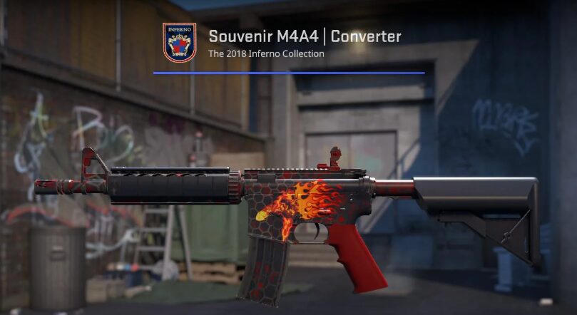 Fake M4 Howl Sticker Craft