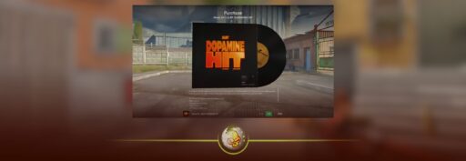 ALRT DOPAMINE HIT CS2 music kit cover from the NIGHTMODE II collection