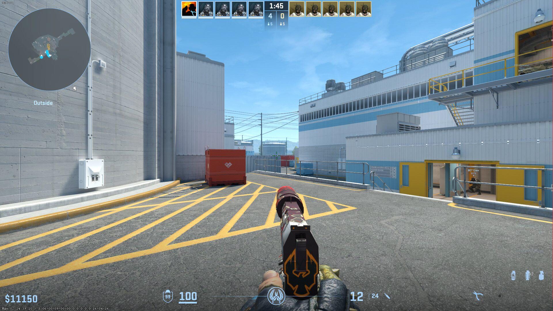 Best CS2 Viewmodel for 4:3 Stretched