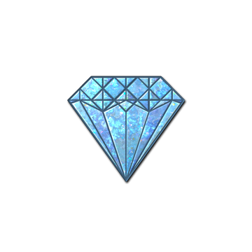 Blue Gem Glitter