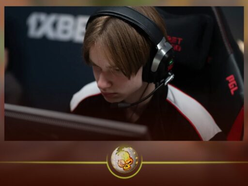 B8 player during CS Asia Championships 2026 after reaching the upper final