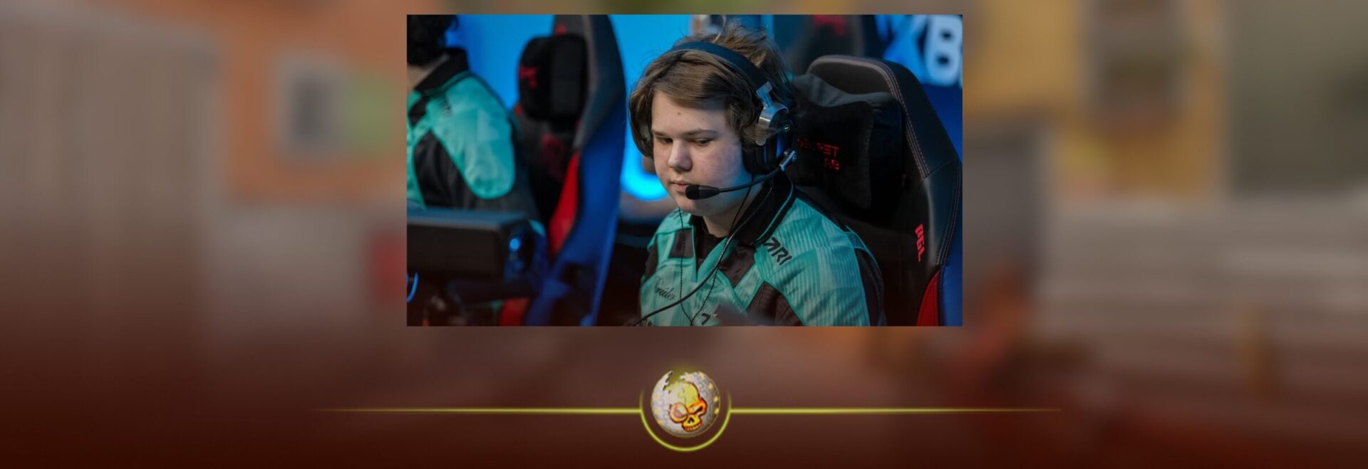 B8 player during CS Asia Championships 2026 after reaching the upper final