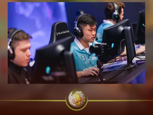 MIBR players celebrating during CS Asia Championships 2026 after reaching the upper final