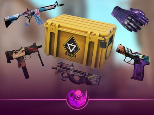 Best CS2 cases to open in June 2026 featuring a CS2 case and rare skin rewards