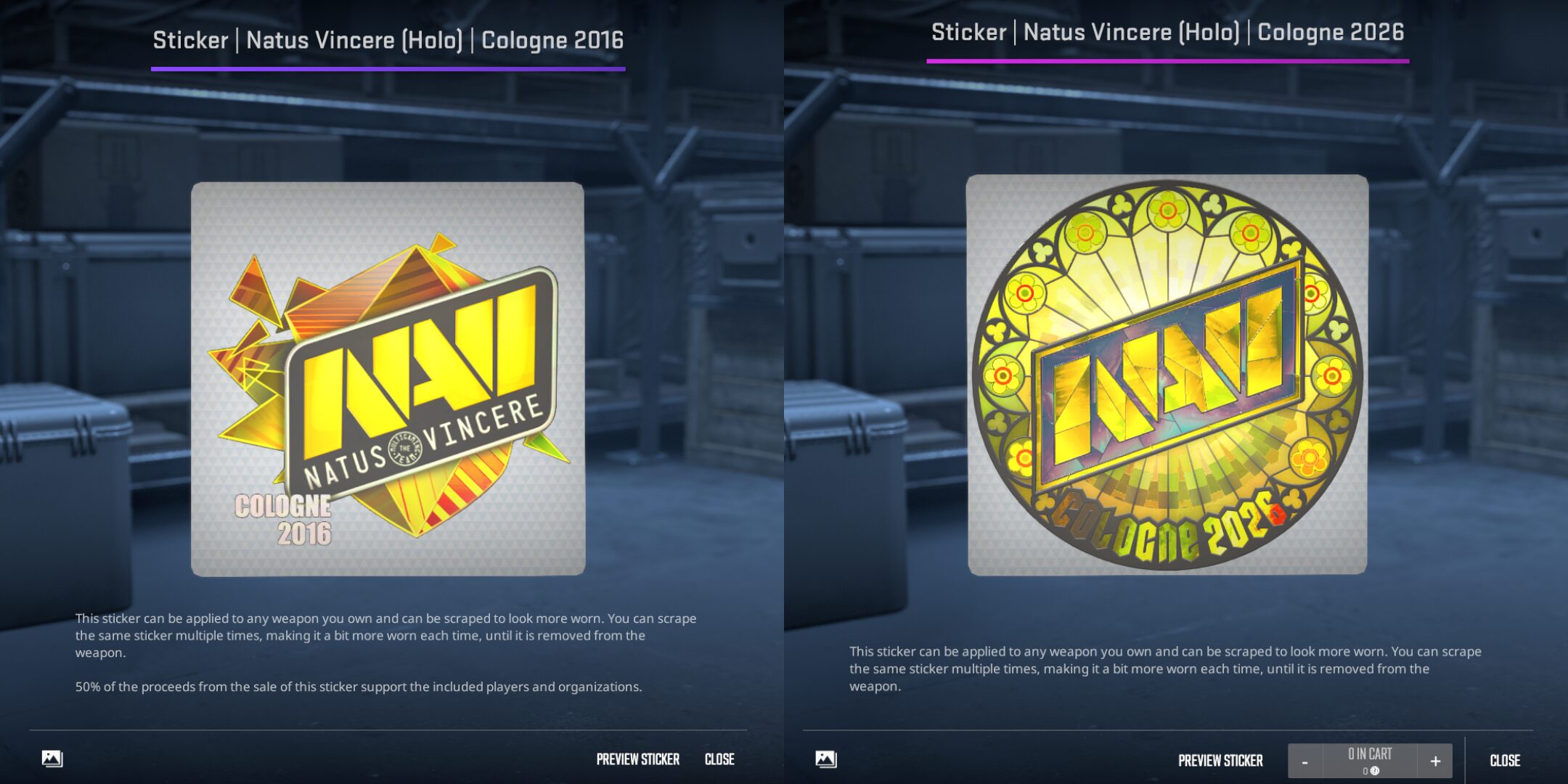 Natus Vincere Holo Cologne 2026