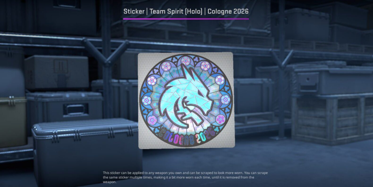 Team Spirit Holo Cologne 2026