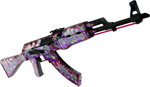 Cheap Covert skins in CS2 including AK 47 Head Shot