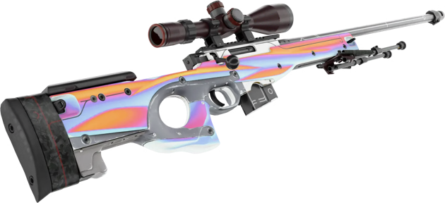 Cheap Covert skins in CS2 including  AWP Chrome Cannon
