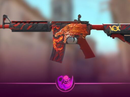 M4A4 Howl Factory New CS2 skin with updated 2026 price guide