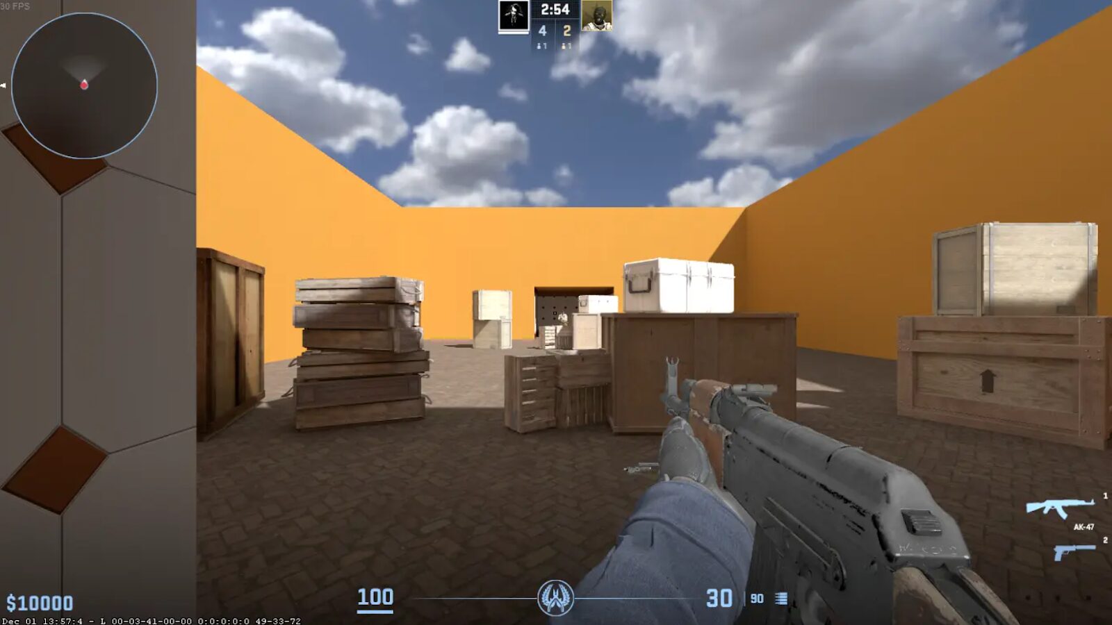 1v1 in a Private CS2 Lobby