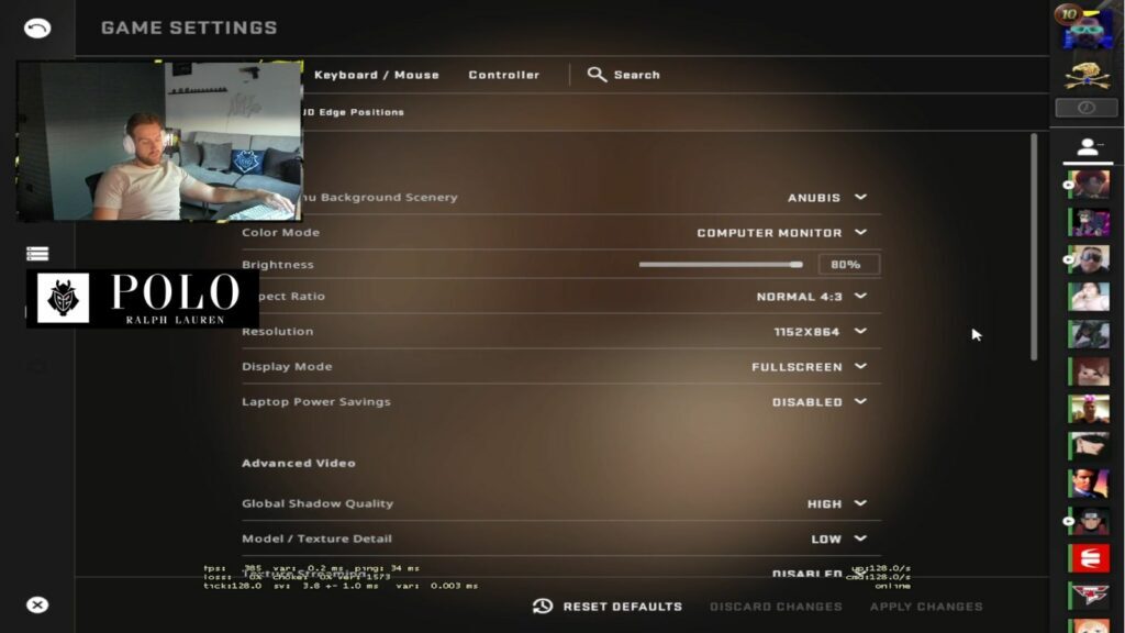NiKo Mouse Settings in CS2