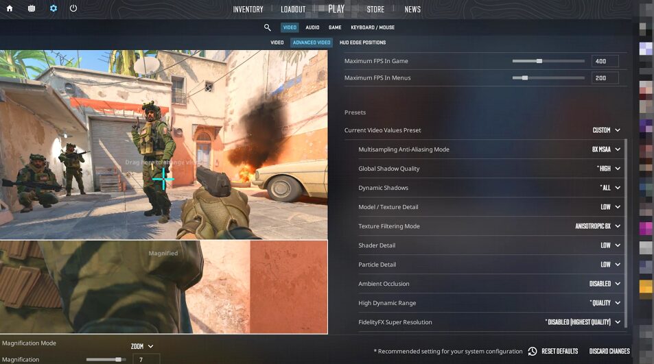 NiKo Resolution and Video Settings
