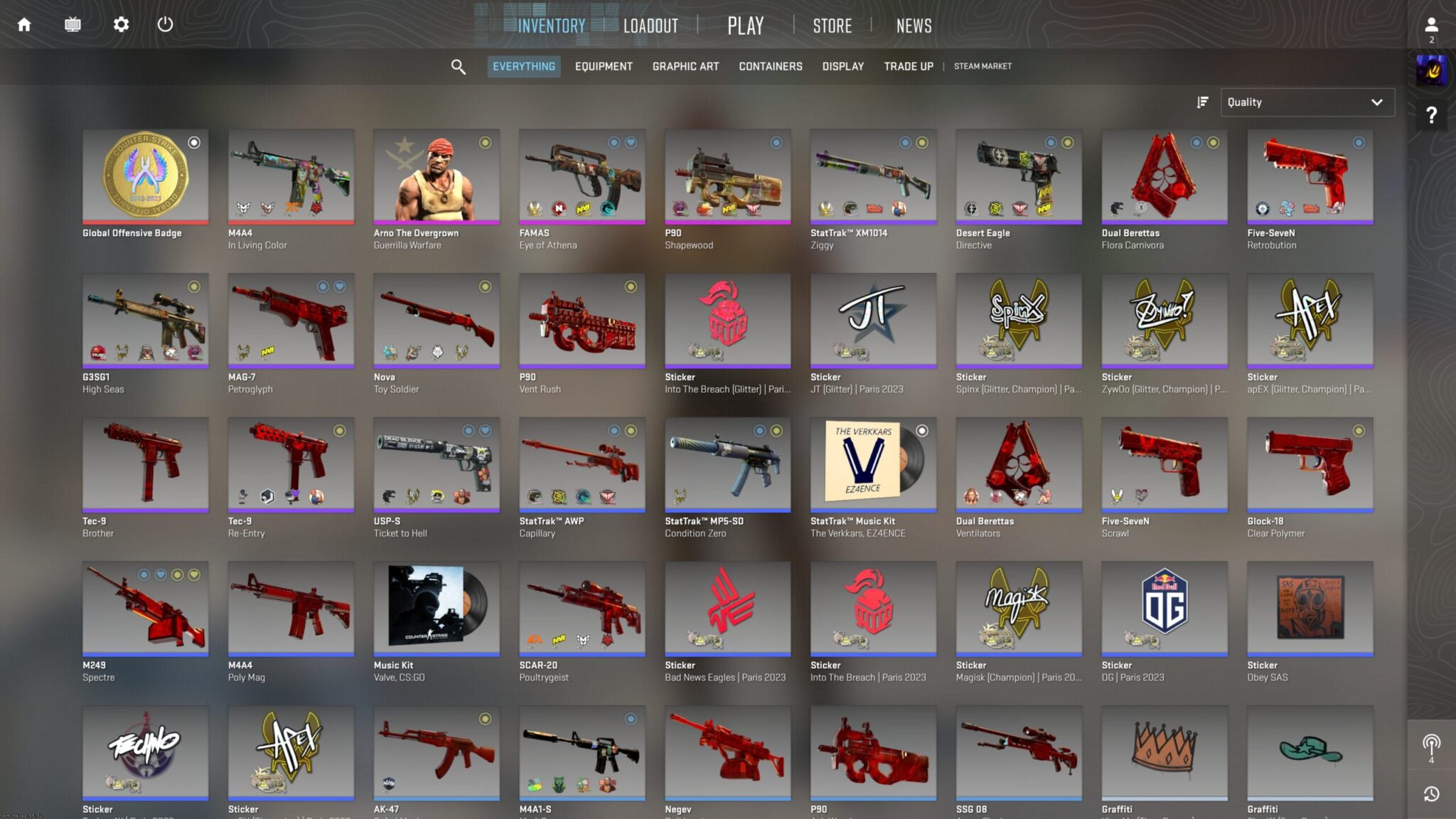 Spawn Cs Red All Red Skins CS2: Complete Red Loadout Guide (2026)