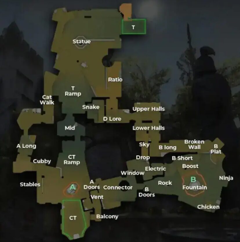 CS2 Cobblestone Callouts