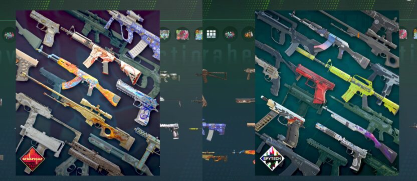 New Spy Tech and Arabesque Armory Collections cs2