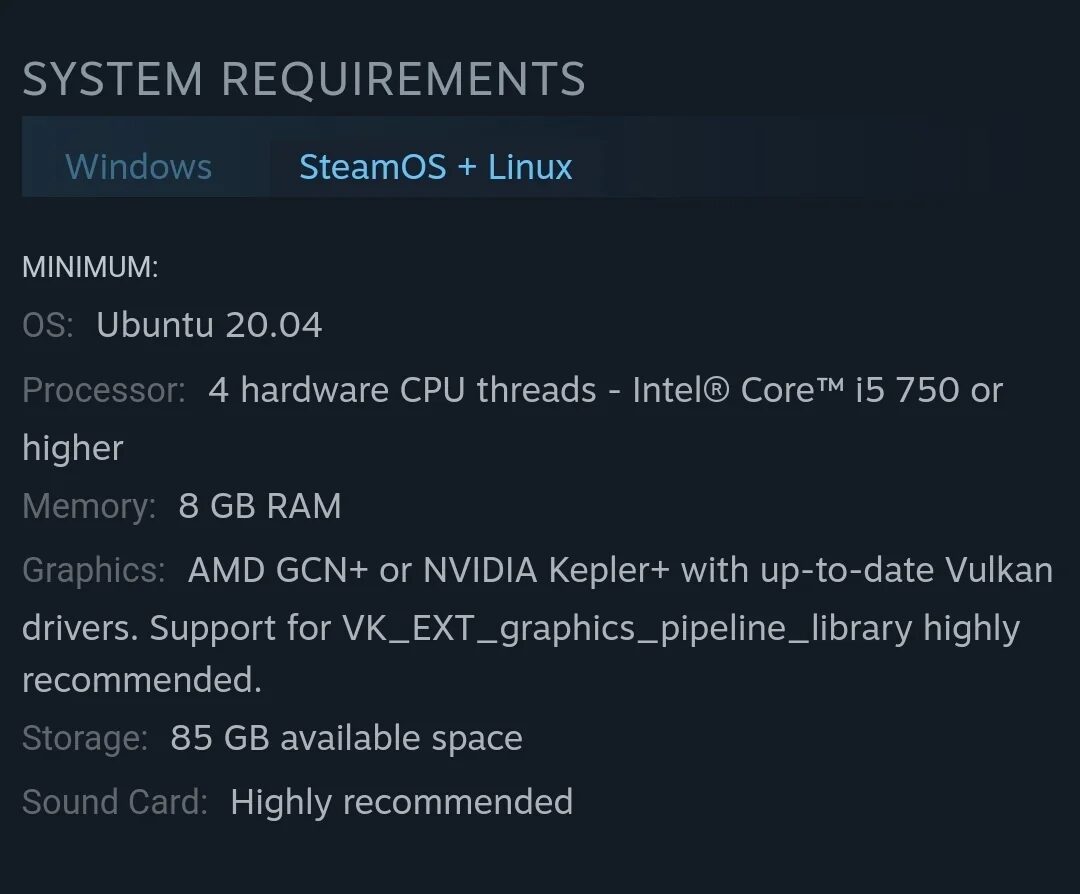 Counter-Strike 2 System Requirements