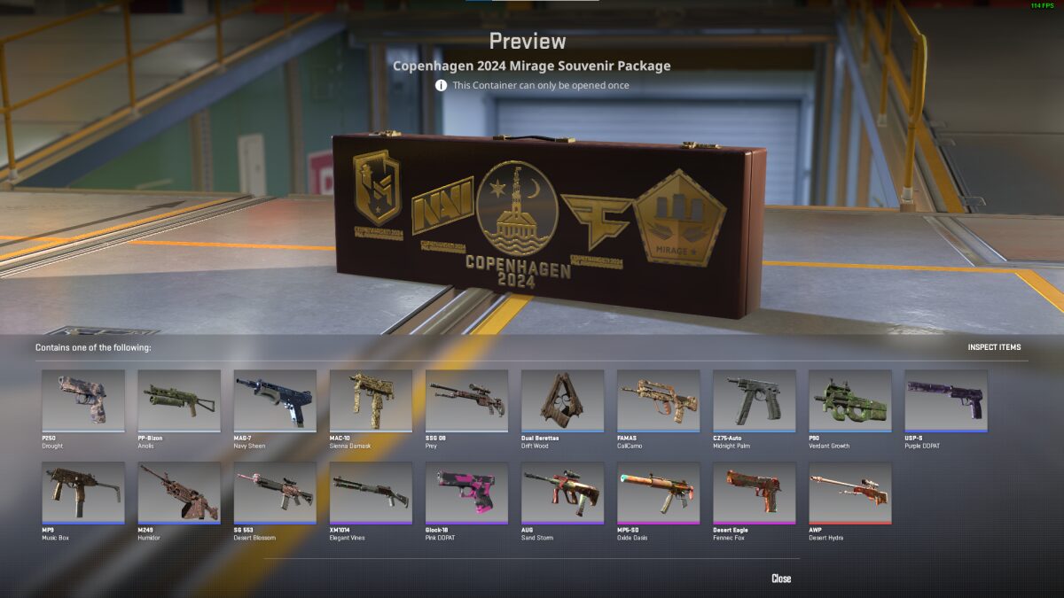 Souvenir and inactive collections all cs2 collections