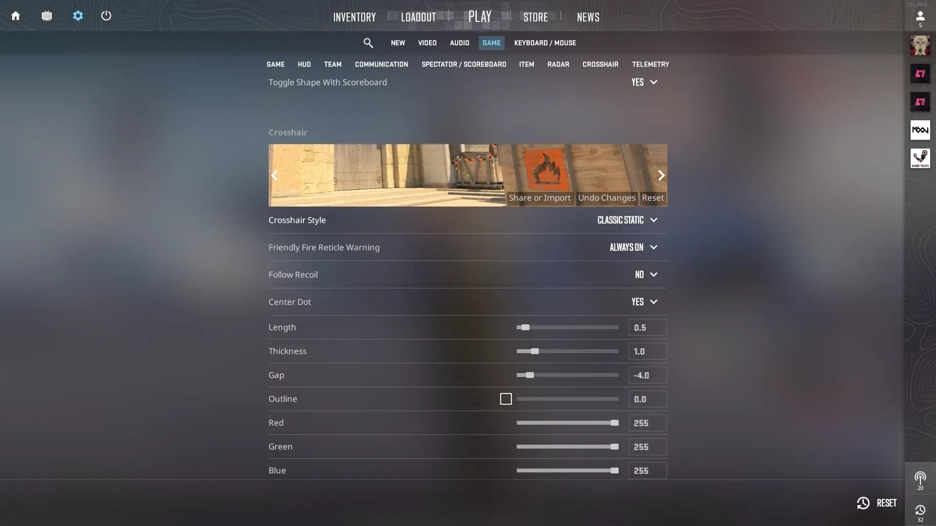CS2 Dot Crosshair Code and Guide 2026
