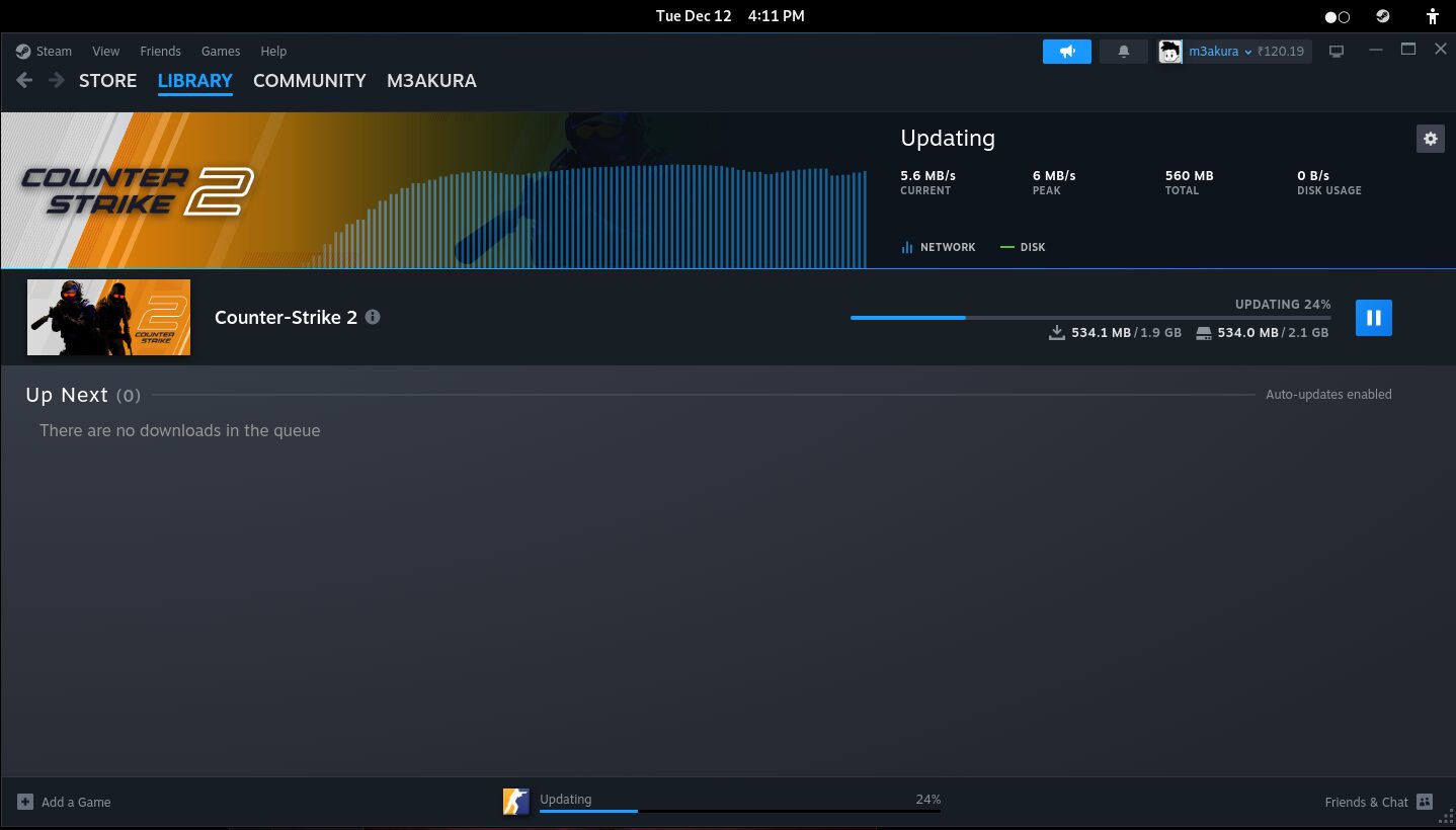Update CS2 and Steam We Are Experiencing Issues With Our Queues