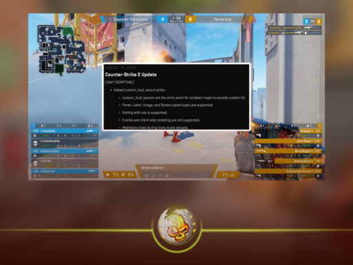 CS2 Custom HUD Update and Map Scripting Tools