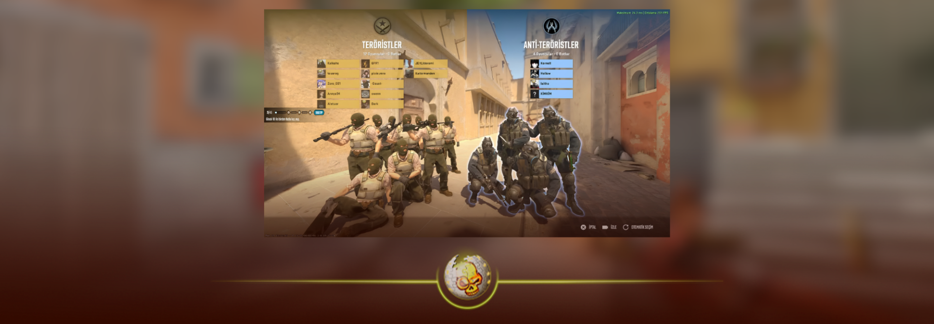 CS2 Deathmatch bots farming XP in 2026