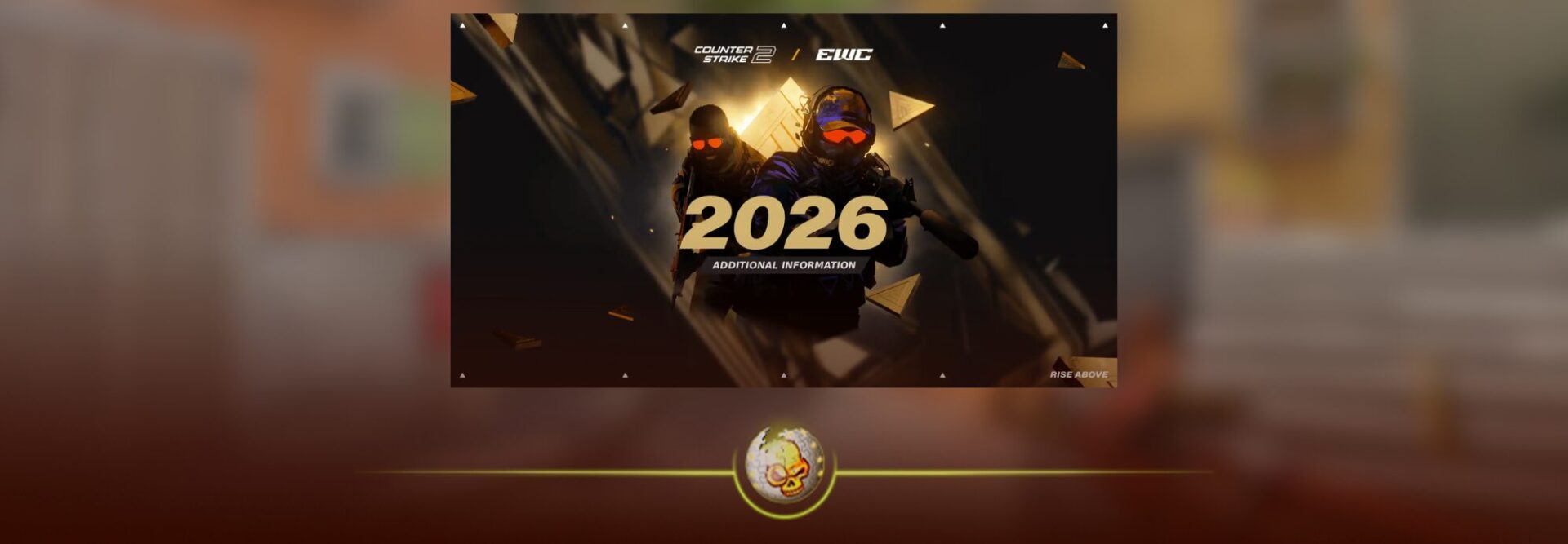 Counter Strike 2 at EWC 2026 CS2 tournament