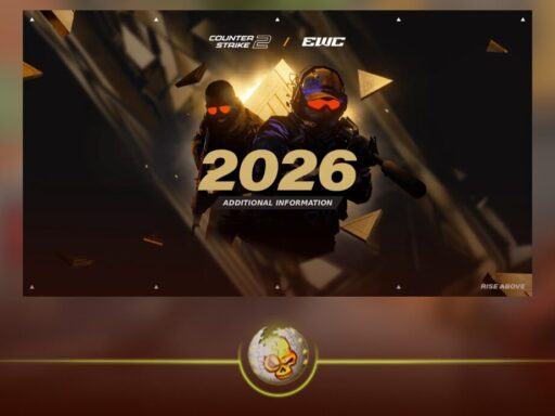Counter Strike 2 at EWC 2026 CS2 tournament