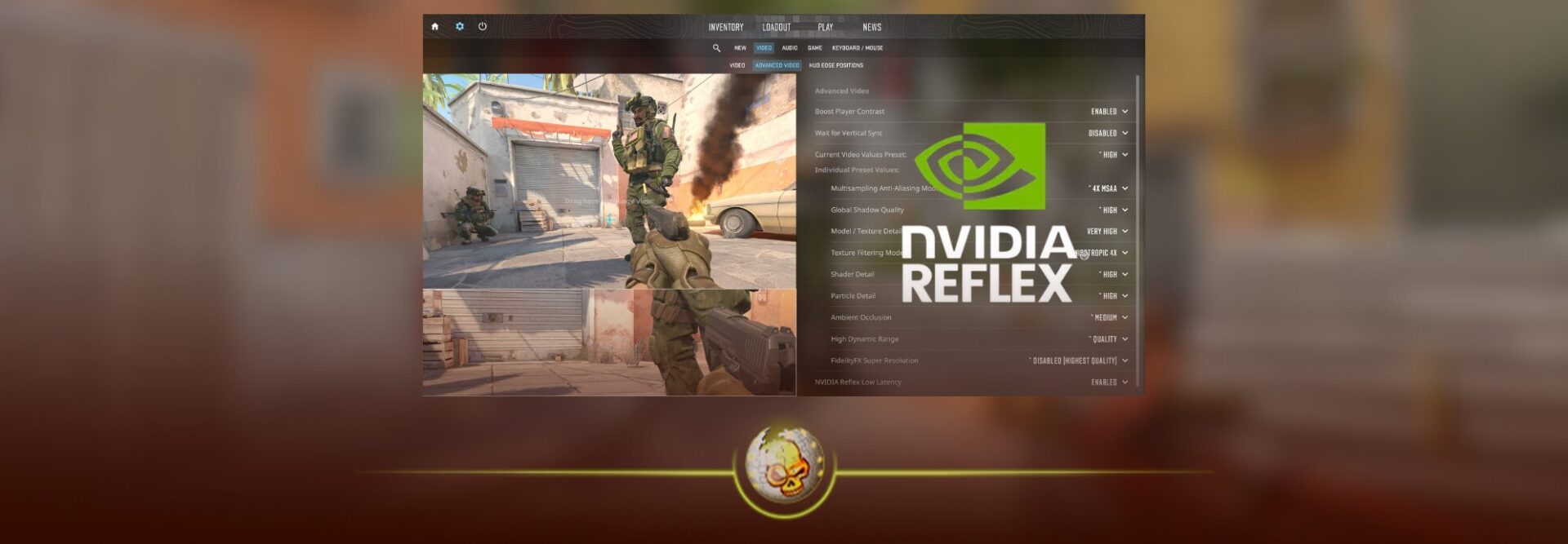 CS2 NVIDIA Reflex On or Off in 2026 low latency settings