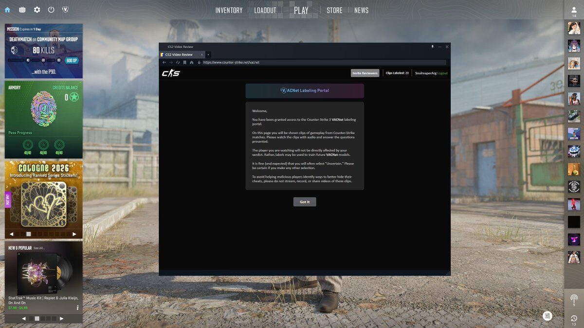 VACNet Labeling Portal