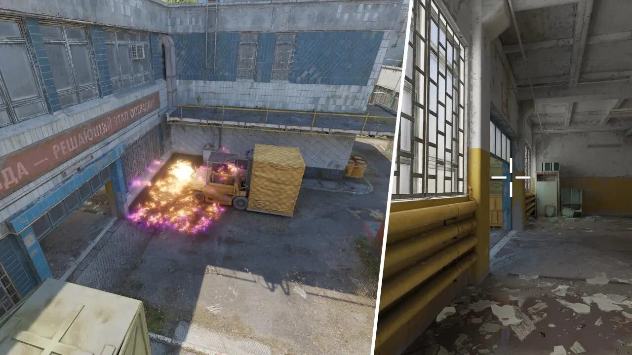  CS2 Cache A Main Forklift molotov lineup 2026