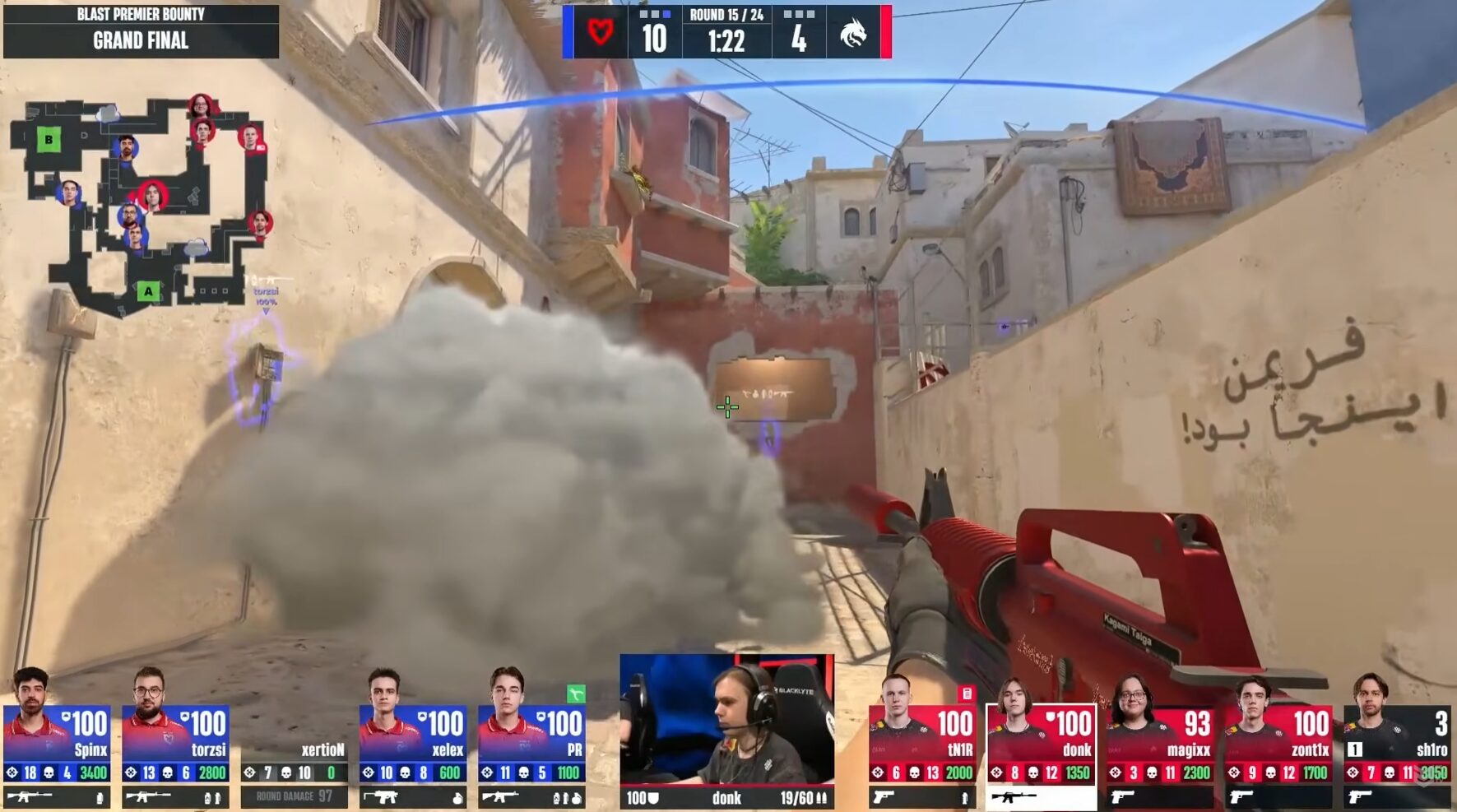 Dust 2: MOUZ Make the First Statement BLAST Bounty Season 2