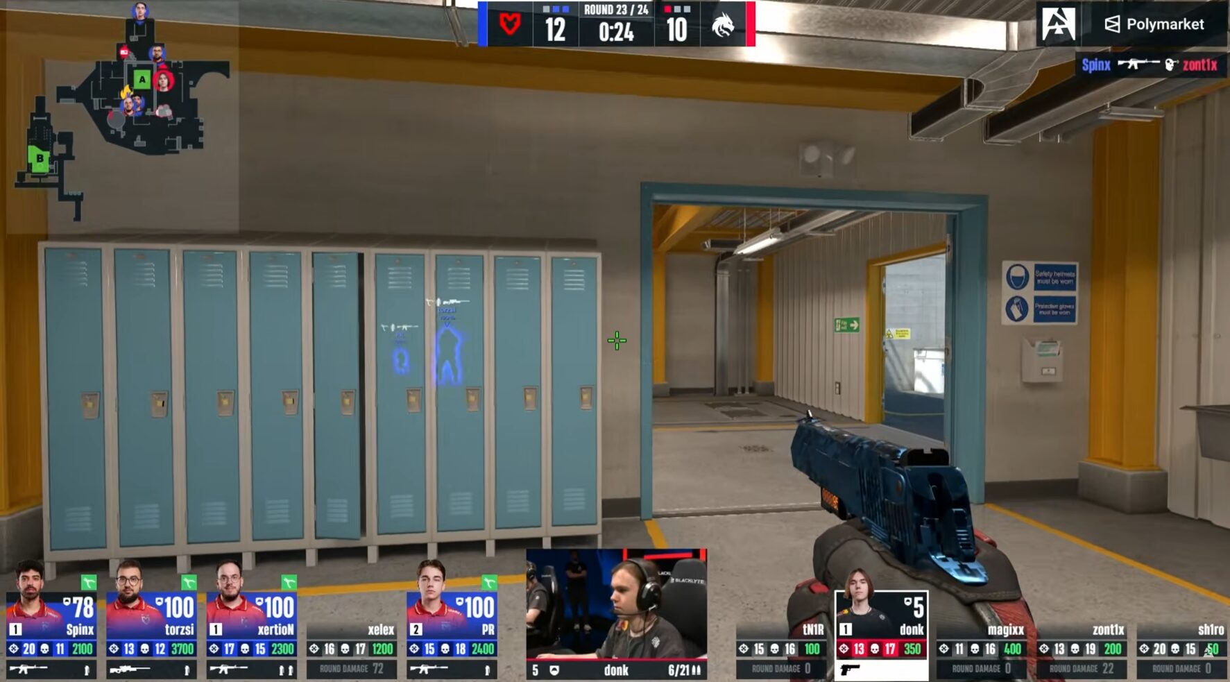 Nuke: MOUZ Close the Final Bounty Blast Finals CS2