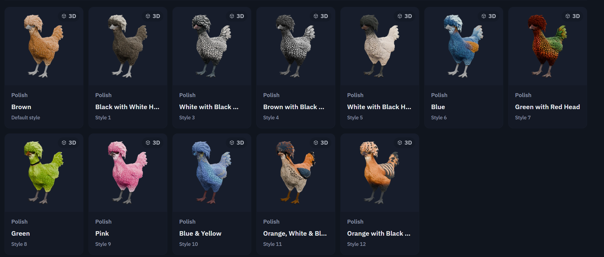 All Polish Chicken Skins in CS2