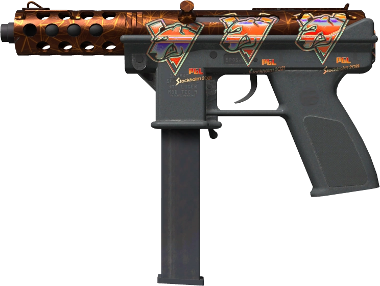 Tec-9 Red Quartz cheap Restricted CS2 skin