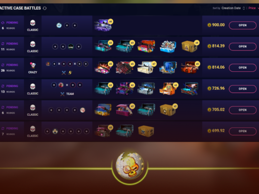 CS2 case battle showing players opening cases and comparing skin rewards