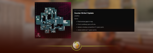 CS2 Cache T and CT spawn locations in 2026