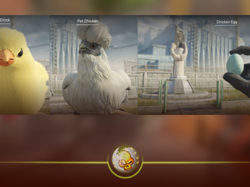 CS2 Chicken Egg and pet chicken in Counter-Strike 2
