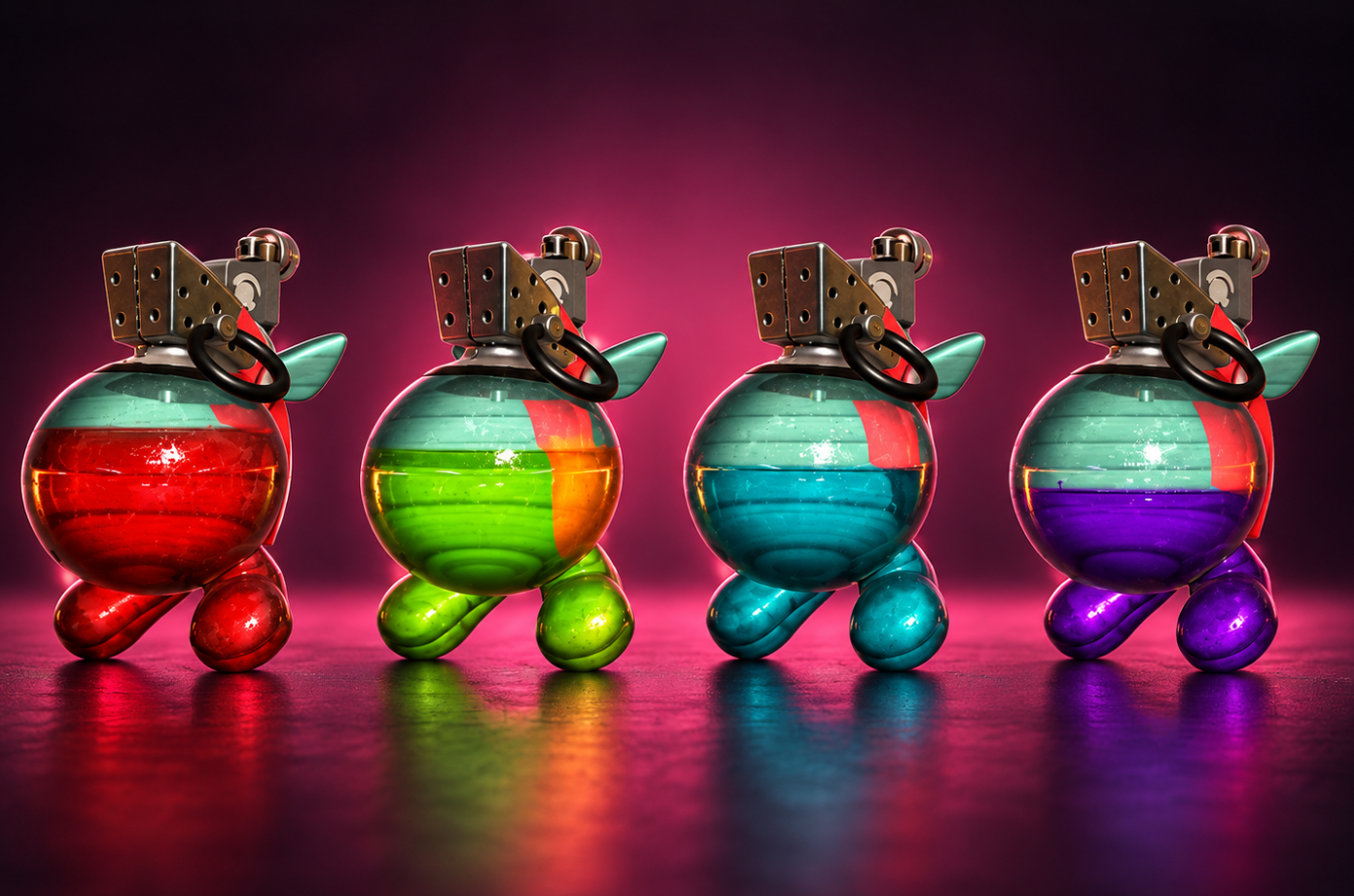 CS2 Dr Boom charm patterns including Glitter Bomb Bomb Tag Biomech and Big Brain