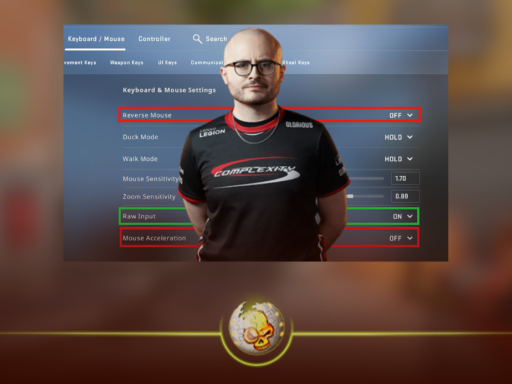 Grim CS2 settings 2026