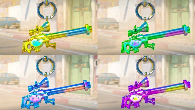 titeenium AWP charm patterns CS2