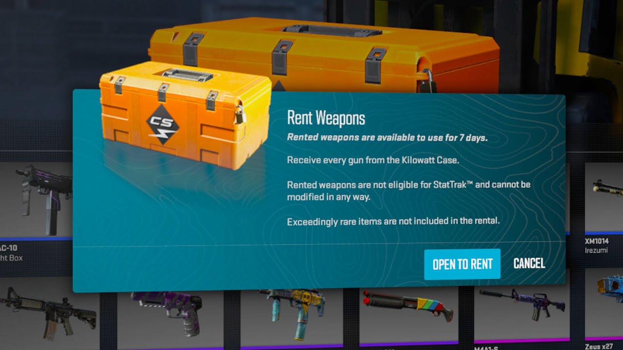 RENT CS2 SKINS